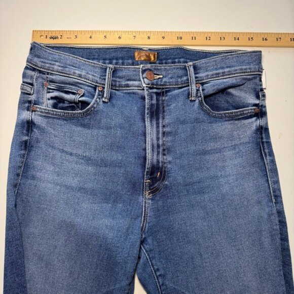 MOTHER Denim Playing Rough The Insider Flood Women’s size 31 - Picture 13 of 16